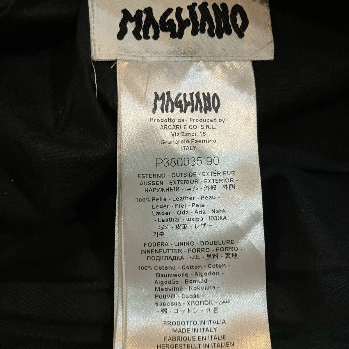 レザーショルダーバッグP380035 90 - Image 7