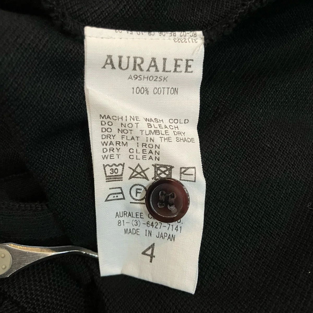 「SUPER SOFT PIQUE HENLEY NECK」ヘンリーネックカットソーA9SH02SK - Image 6