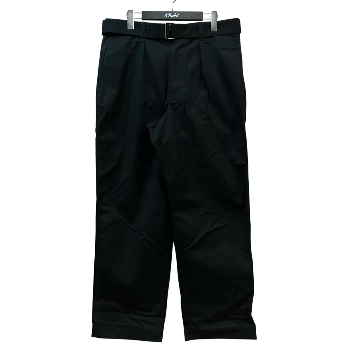 「BIZEN No1 TWILL BELTED WIDE TROUSERS」ベルテッドワイドツイルトラウザーパンツSV06 84U19A