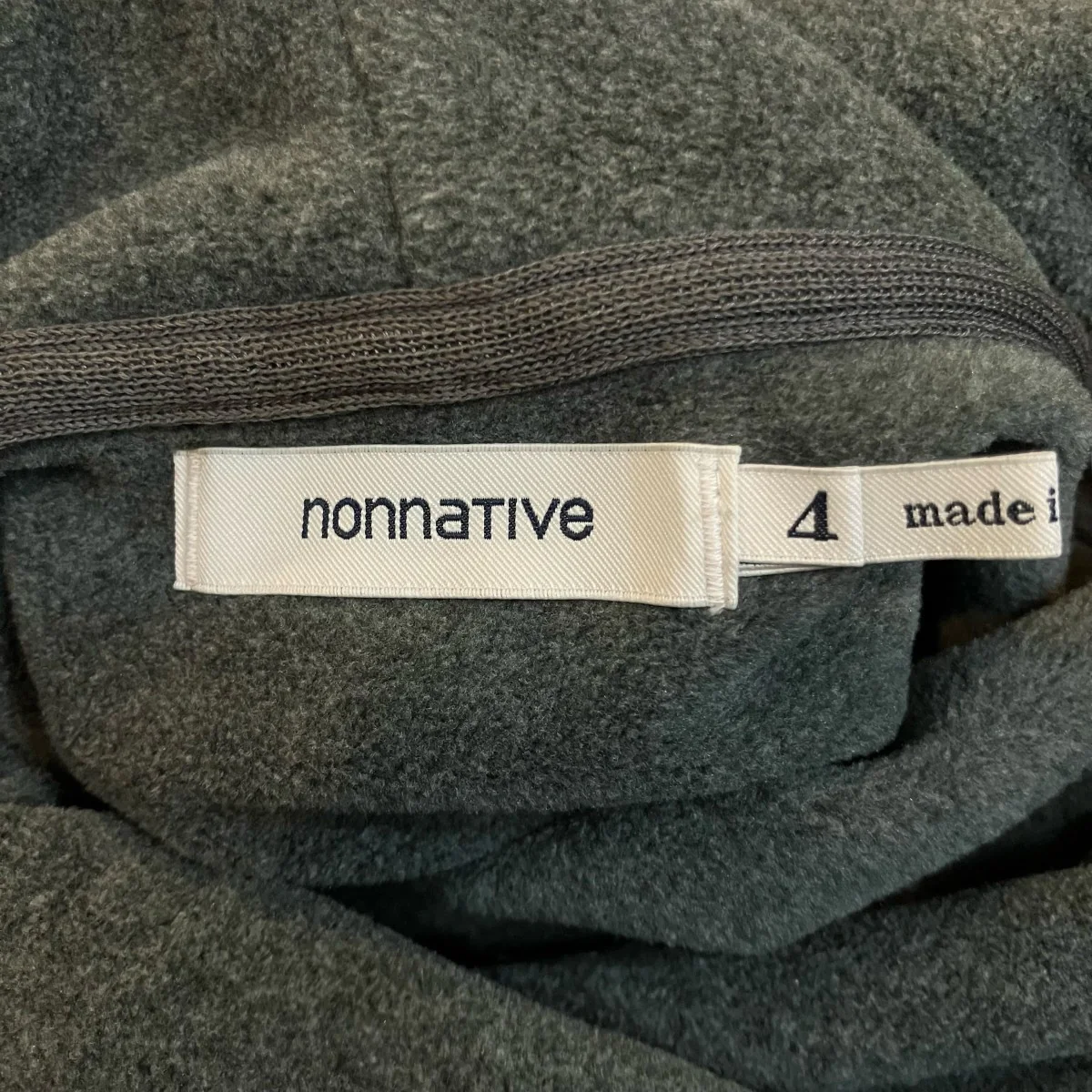 「DWELLER TURTLE NECK PULLOVER」タートルネックプルオーバーフリースNN C4306 - Image 5