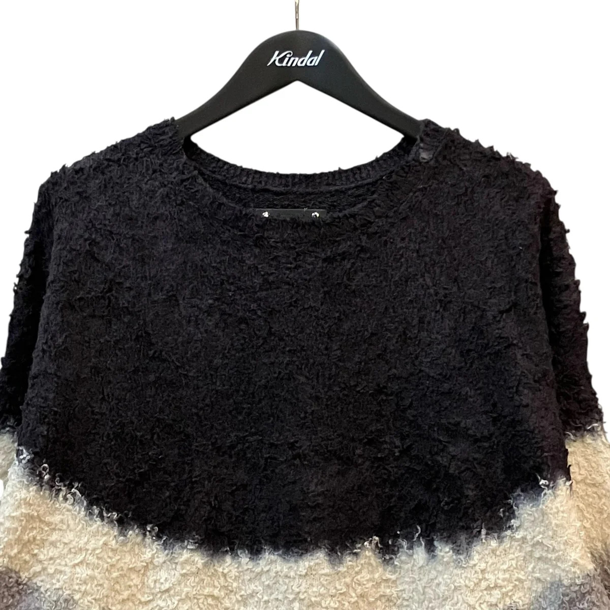 「Shaggy Cotton Knit Bleeding Pullover」シャギーコットンニット2403 6001 98 022 - Image 3