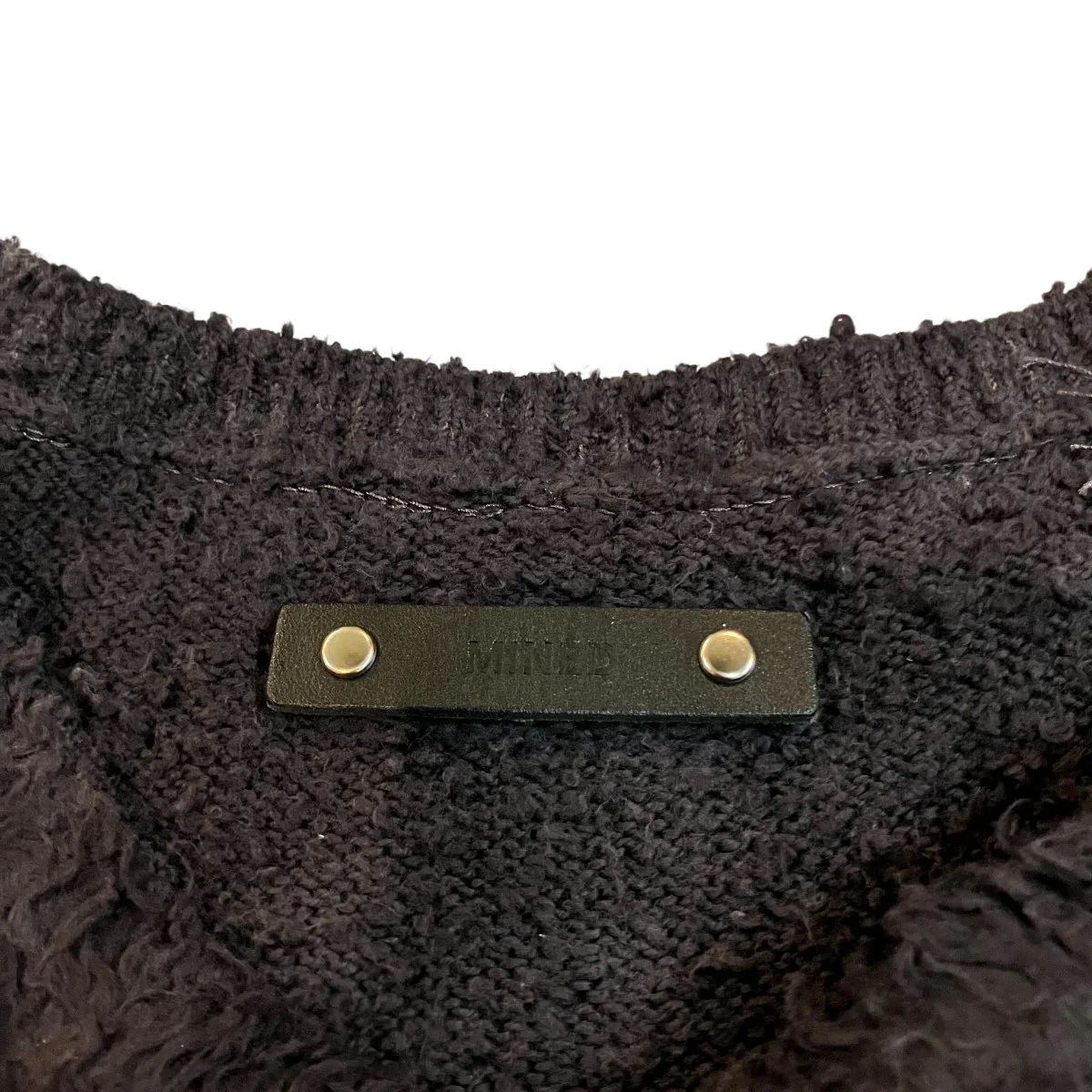 「Shaggy Cotton Knit Bleeding Pullover」シャギーコットンニット2403 6001 98 022 - Image 5