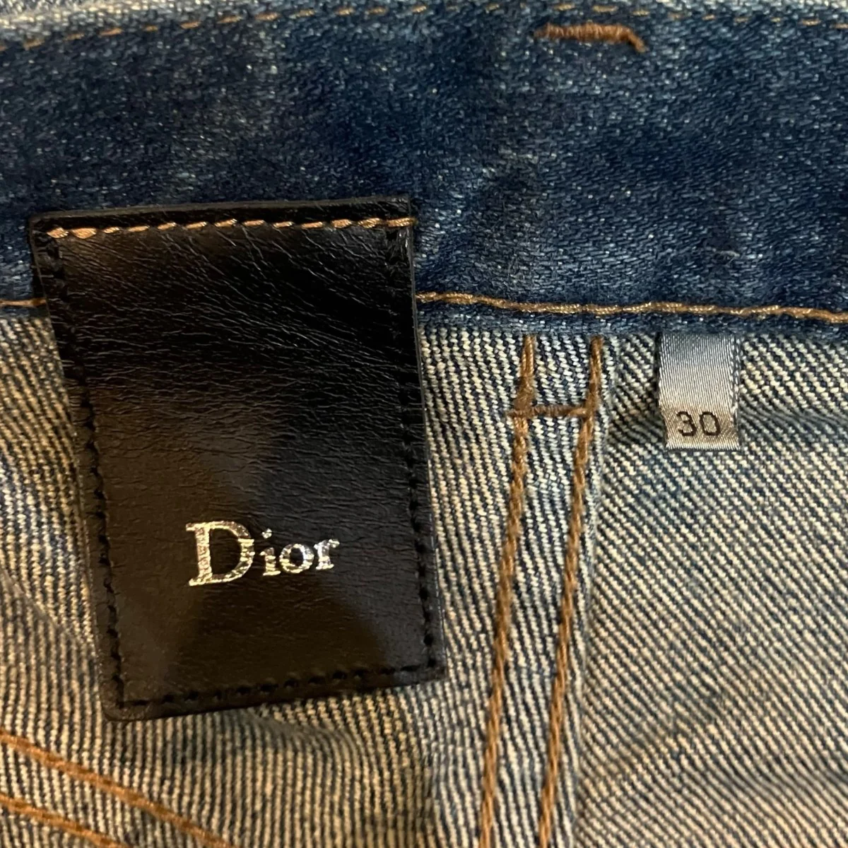 ペンキ加工デニムパンツ163D020TY456 - Image 5