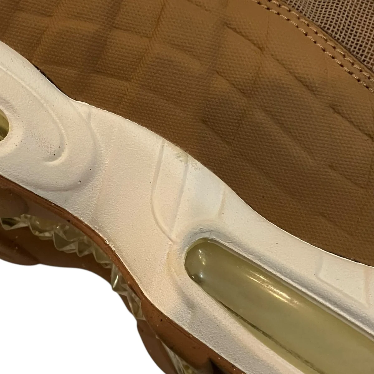 「Nike Air Max 95 SNEAKERBOOT FLAX」ハイカットスニーカー806809 201 - Image 9