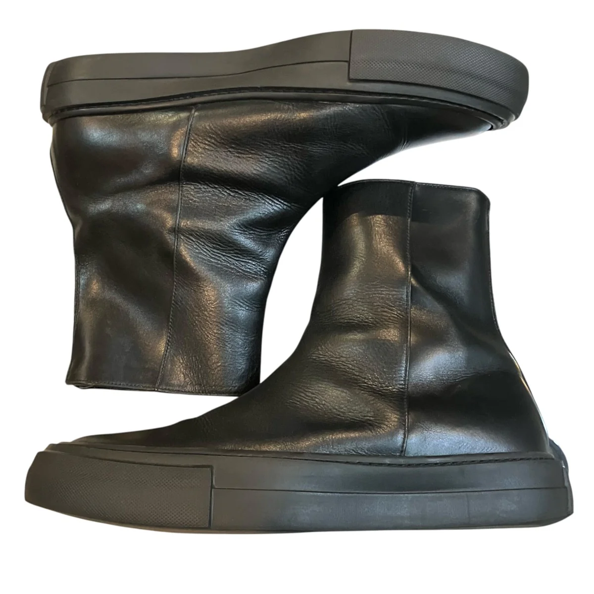 「COW LEATHER BACK ZIP SNEAKERS」ジップスニーカーAA12 202 - Image 7