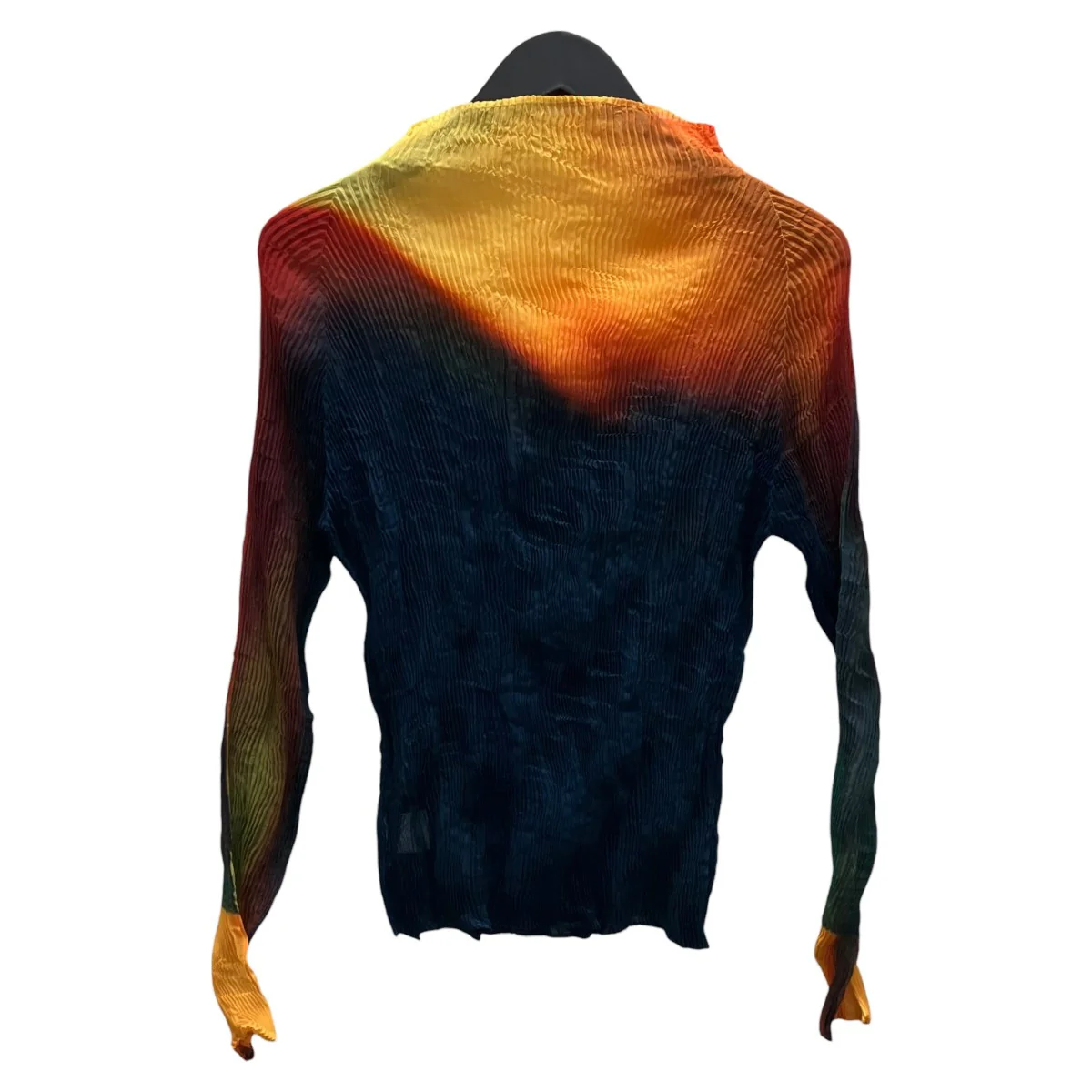 24SS LIGHT LEAK CHIFFON TWIST TOP ハイネックカットソー - Image 3