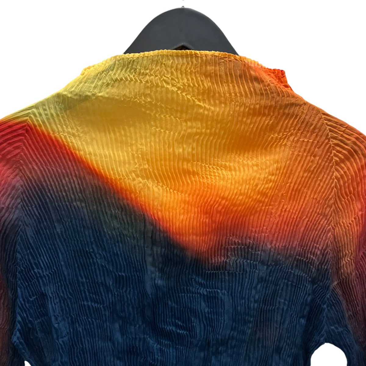 24SS LIGHT LEAK CHIFFON TWIST TOP ハイネックカットソー - Image 4