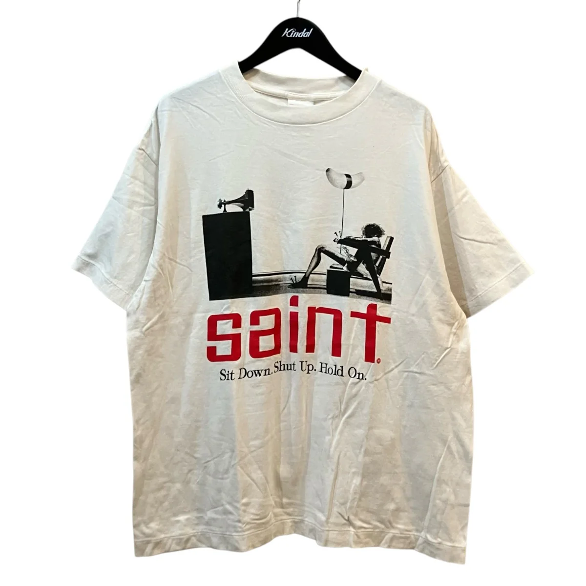 「SAINT SS TEE」プリントTシャツSM HR8 0000 022
