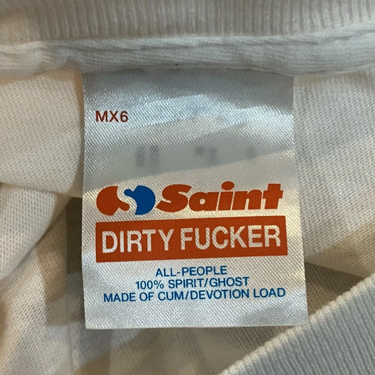 「SAINT SS TEE」プリントTシャツSM HR8 0000 022 - Image 4