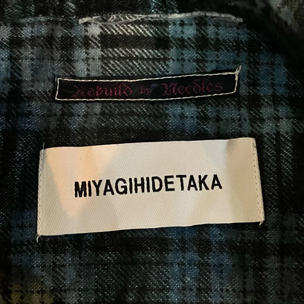 切り換えチェックシャツLQ547 - Image 5