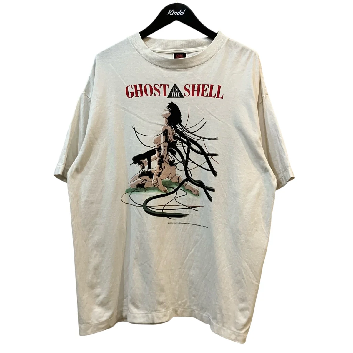攻殻機動隊 ゴーストイン ザシェルプリント半袖TシャツSM YS1 0000 C32