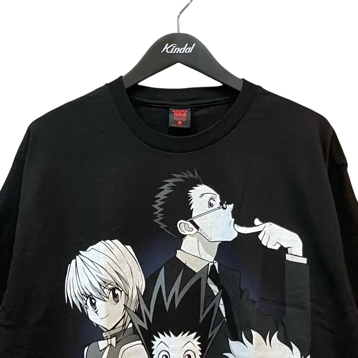 ハンターハンターデザインプリントTシャツ - Image 3