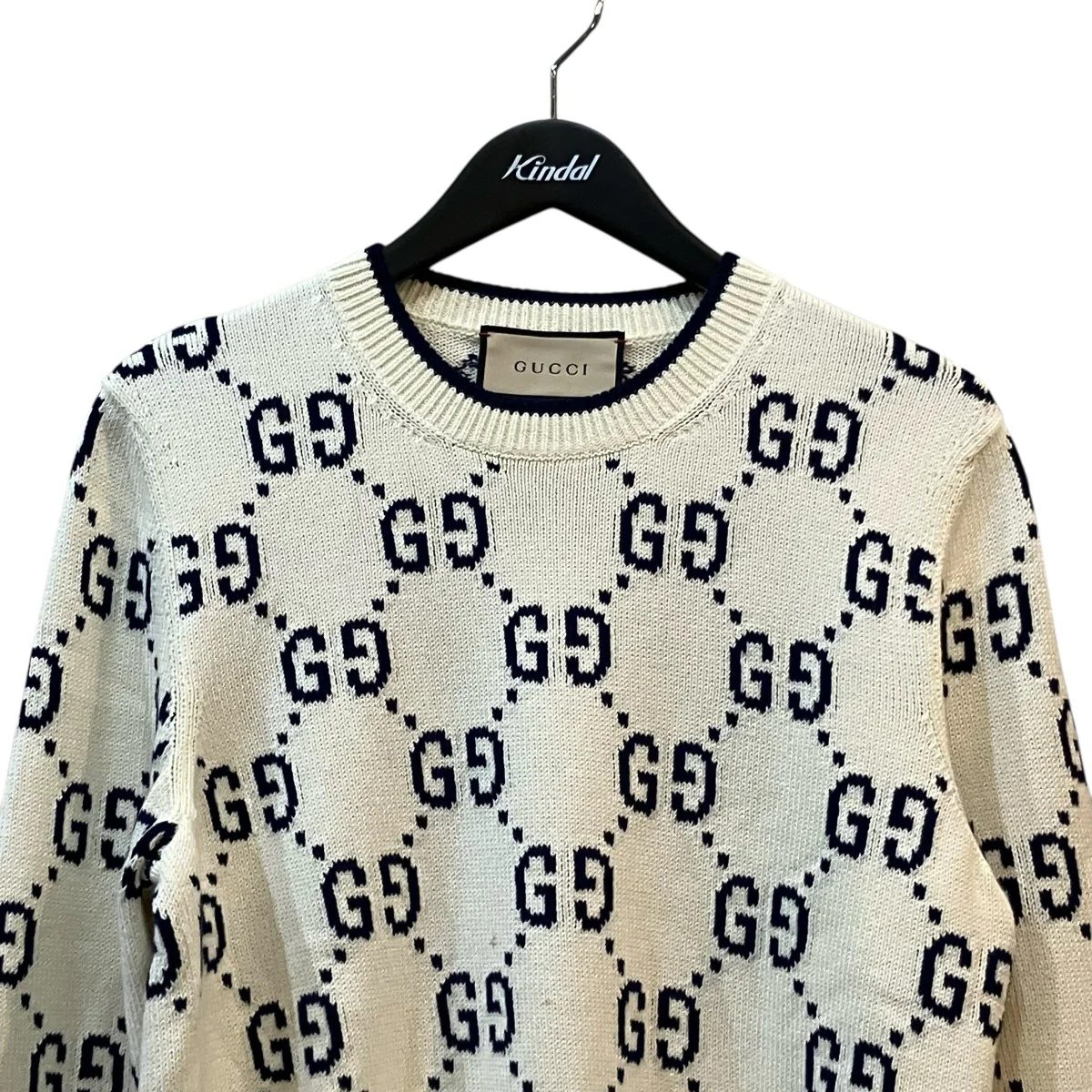 GGジャガードクルーネックニット694767 - Image 3
