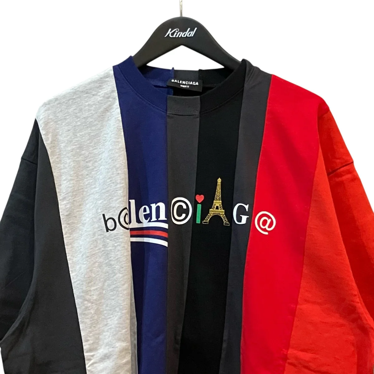 「青山限定」再構築プリントTシャツ661591 - Image 3