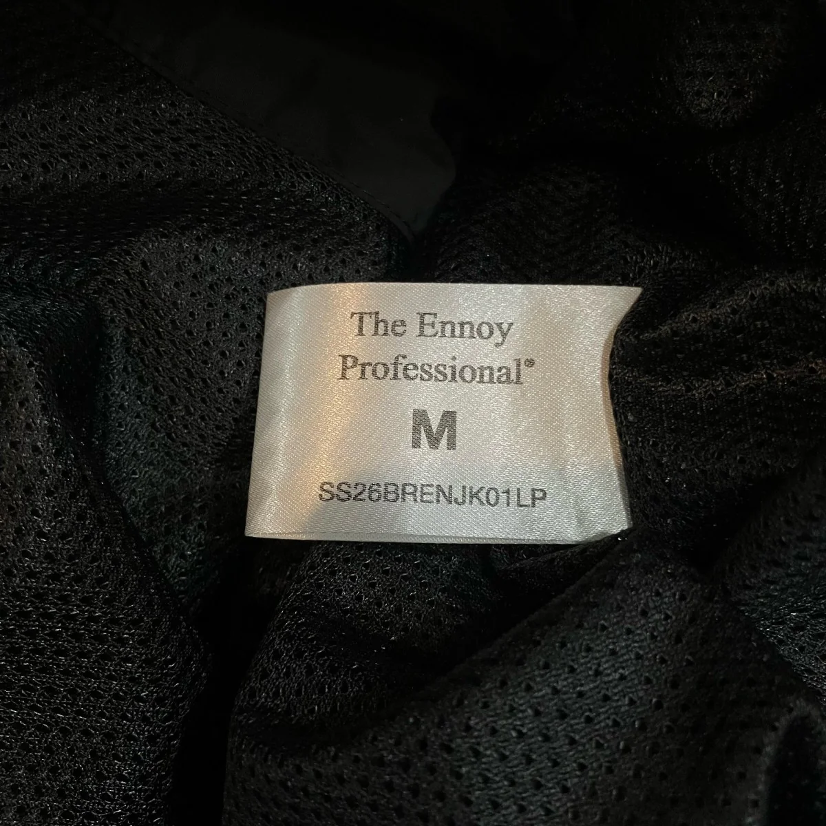 「PIPING NYLON TRACK SUIT」ナイロンジャケットSS26BRENJK01LP - Image 6
