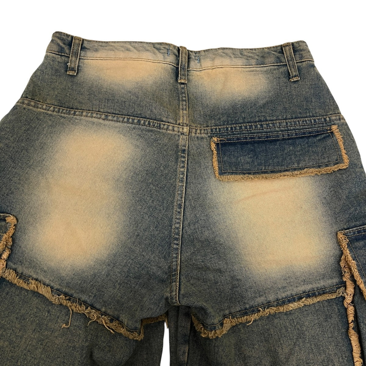 Baggy Relaxed Faded Skate Denimバギーリラックスドスケートデニムパンツ - Image 4
