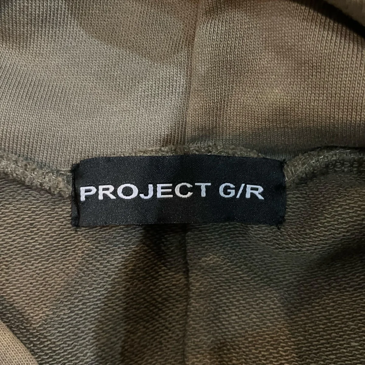 「RECONSTRUCTED FOLDED ZIP HOODIE」再構築ジップパーカー - Image 5