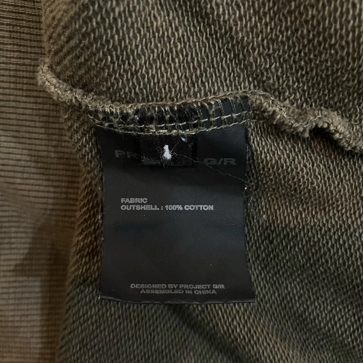 「RECONSTRUCTED FOLDED ZIP HOODIE」再構築ジップパーカー - Image 6