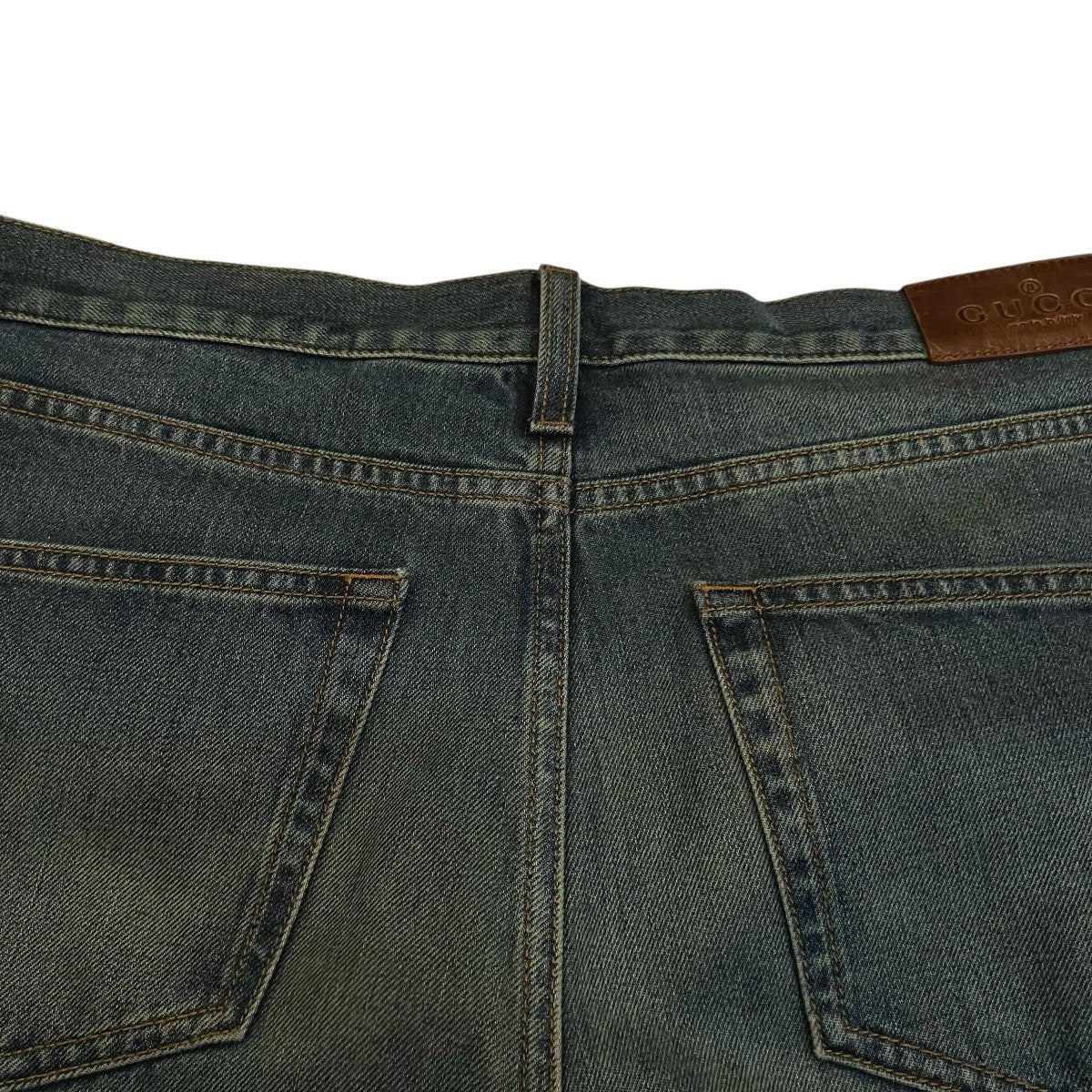26SSデムナ期ホースビットデニムパンツ860844 XDDF0 - Image 4