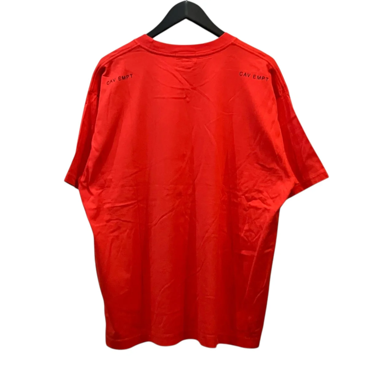 MD Slip Big T Red プリントTシャツ - Image 2