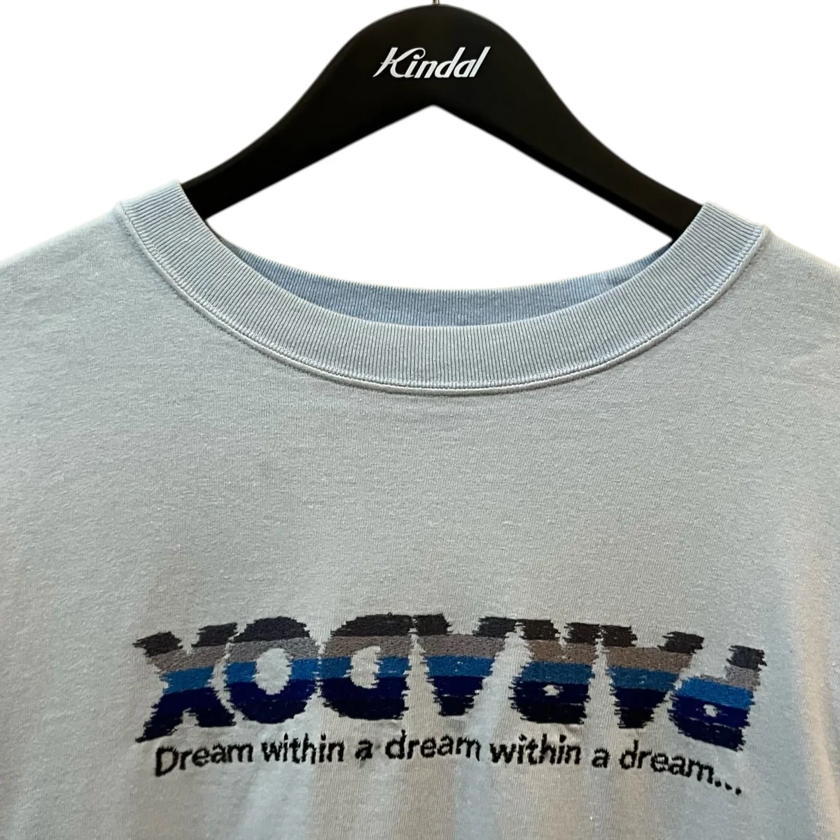 PARADOX Embroidery Switching Tee パラドックスエンブロイダリィー Tシャツ - Image 3