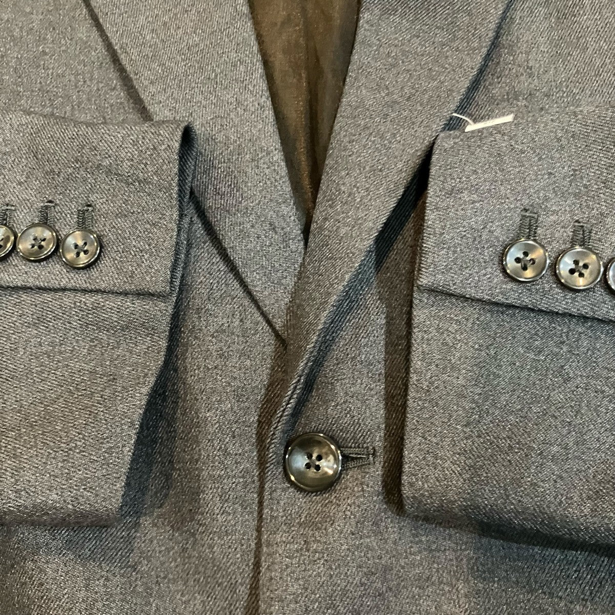 ACADEMY JACKET WOPL.SERGE ウールサージテーラードジャケット - Image 4