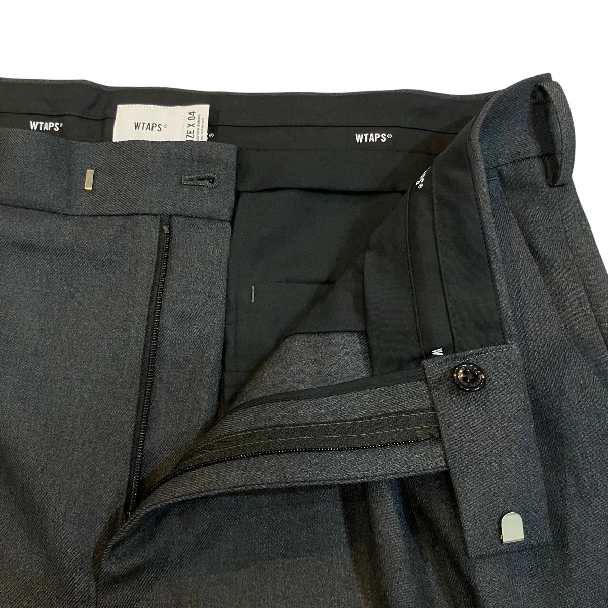 TROUSERS WOPL. SERGE ウールサージトラウザーパンツ - Image 4