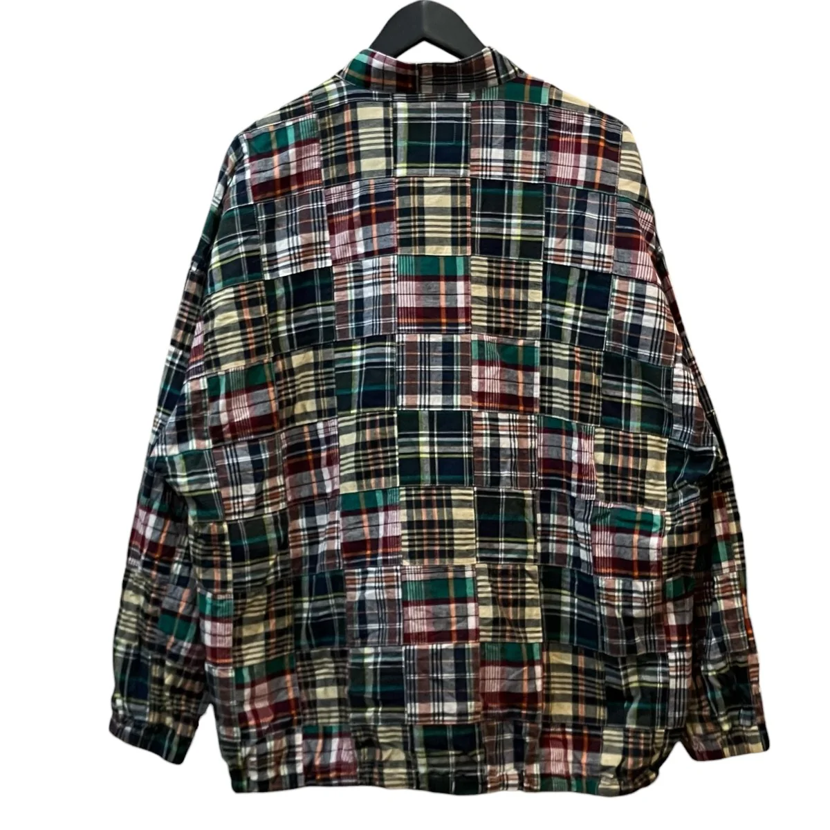 TETTY PULLOVER PATCHWORK LS SHIRT チェックプルオーバーシャツ - Image 2