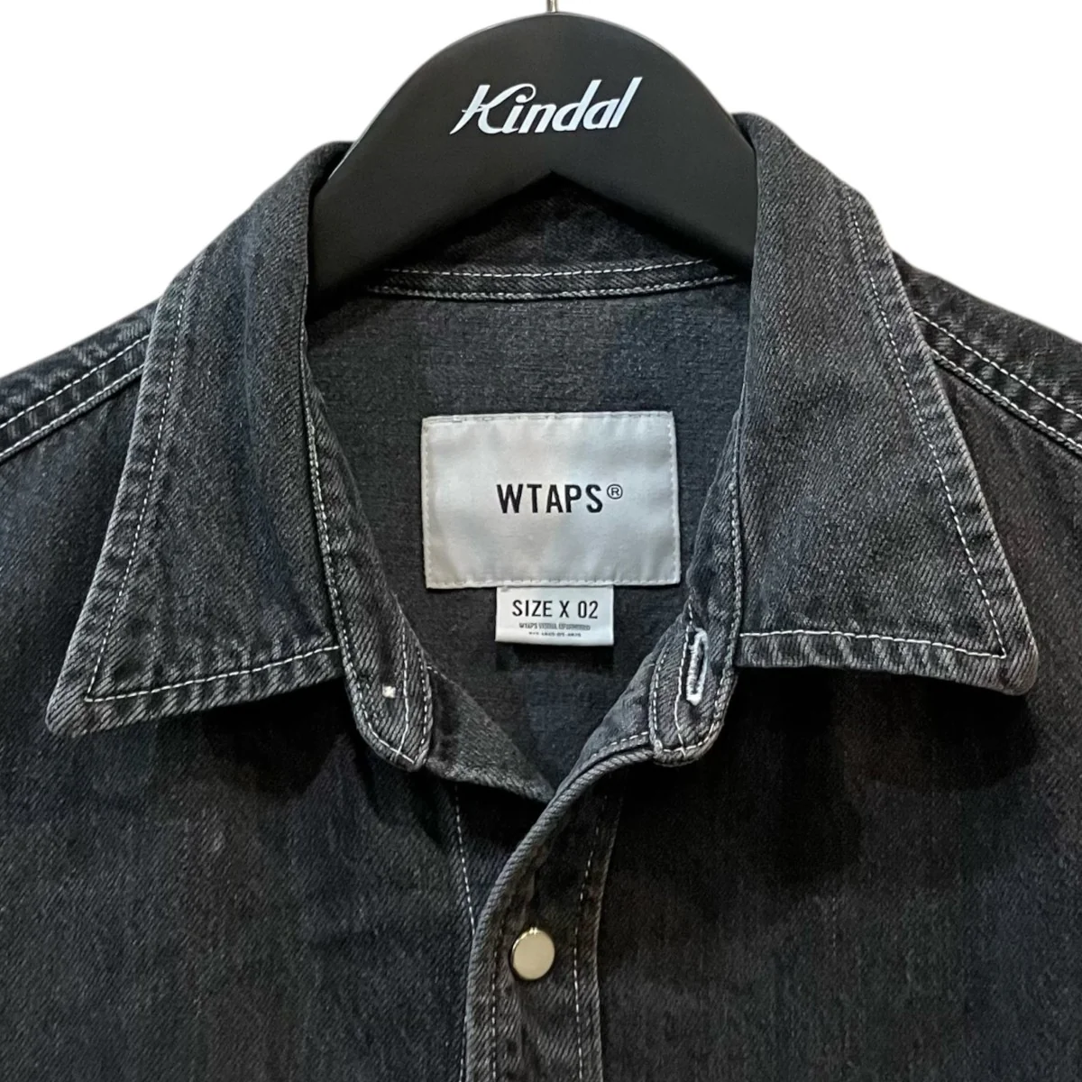 ALLMAN   LS   COTTON． DENIM デニムシャツ - Image 3