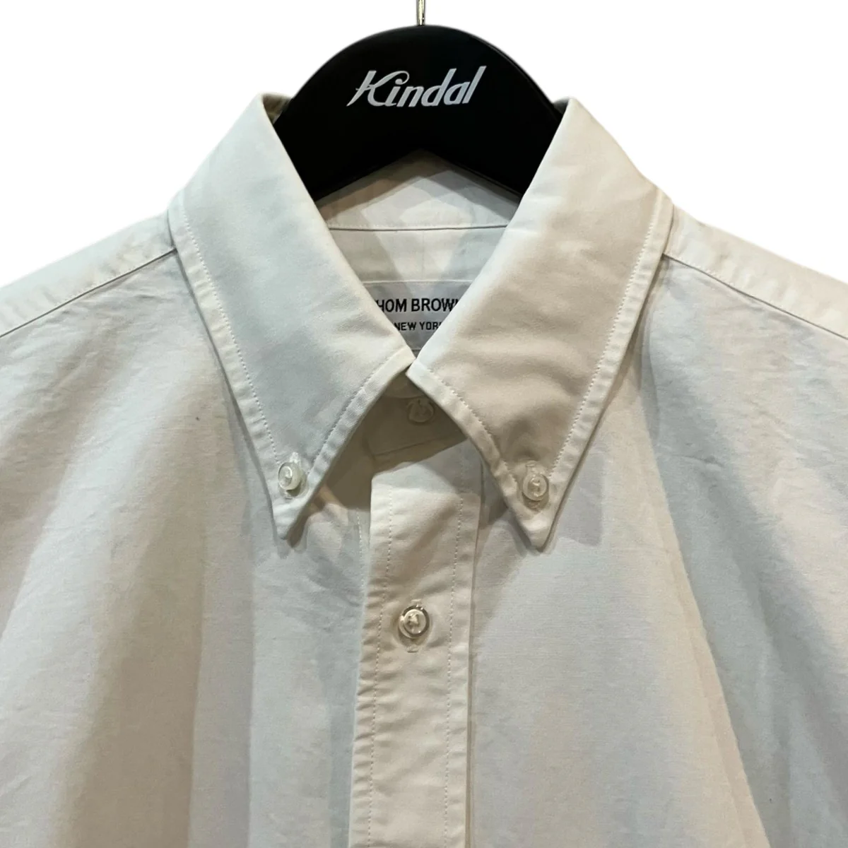 CLASSIC FIT SHIRT W  SATIN WEAVE 4BAR IN OXFORD オーバーサイズシャツ - Image 3