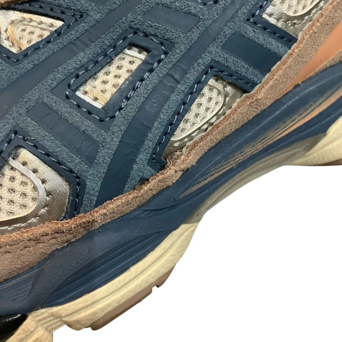 GEL-NYC CREAM GREY FLOSS-I ゲルエヌワイシー スニーカー - Image 7