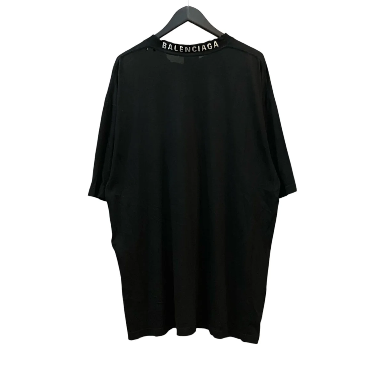 ダメージ加工ネックロゴTシャツ - Image 2