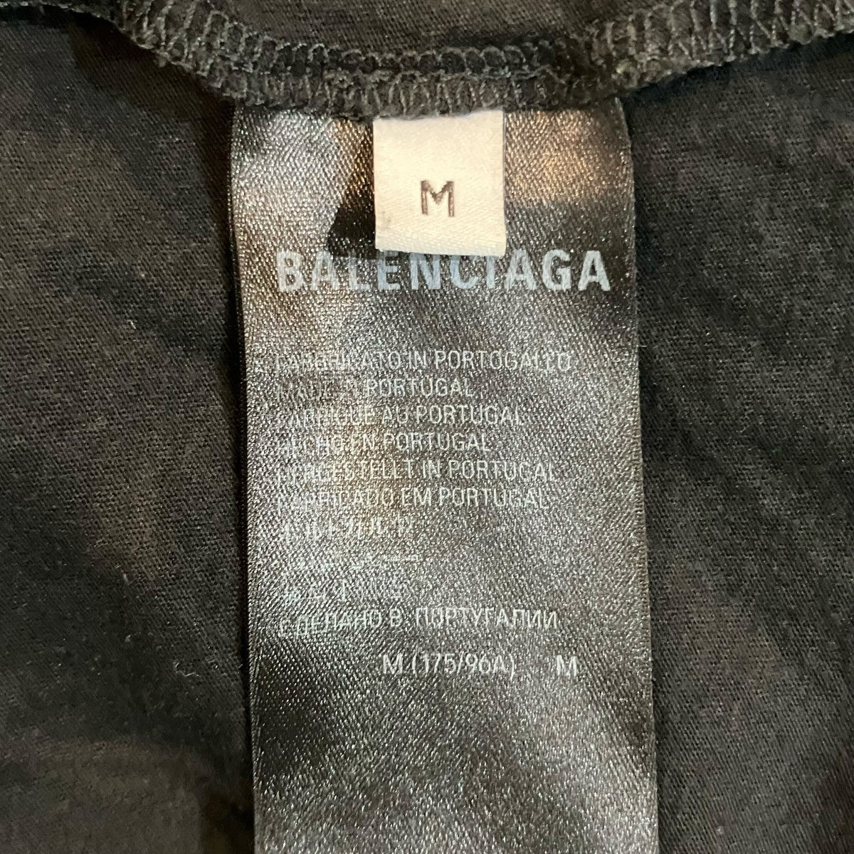 ダメージ加工ネックロゴTシャツ - Image 5