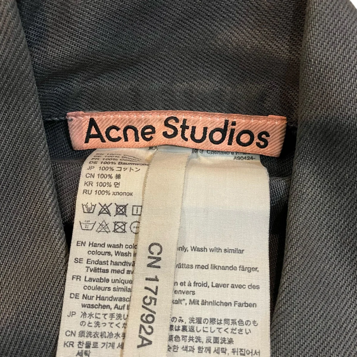 リラックスクロップドフィット デニムジャケットA90424 - Image 6