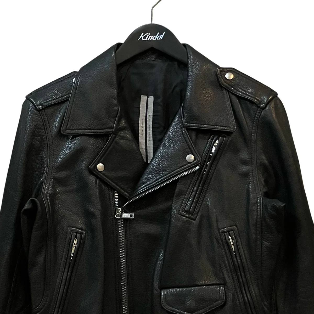 「LUKE STOOGES JACKET」レザーダブルライダースジャケットRU21S6771 LC - Image 3