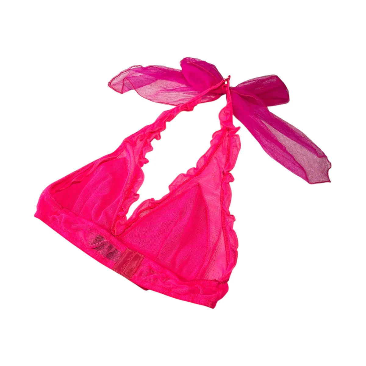 Ruffle Trimmed BraブラUCY1001 - Image 2