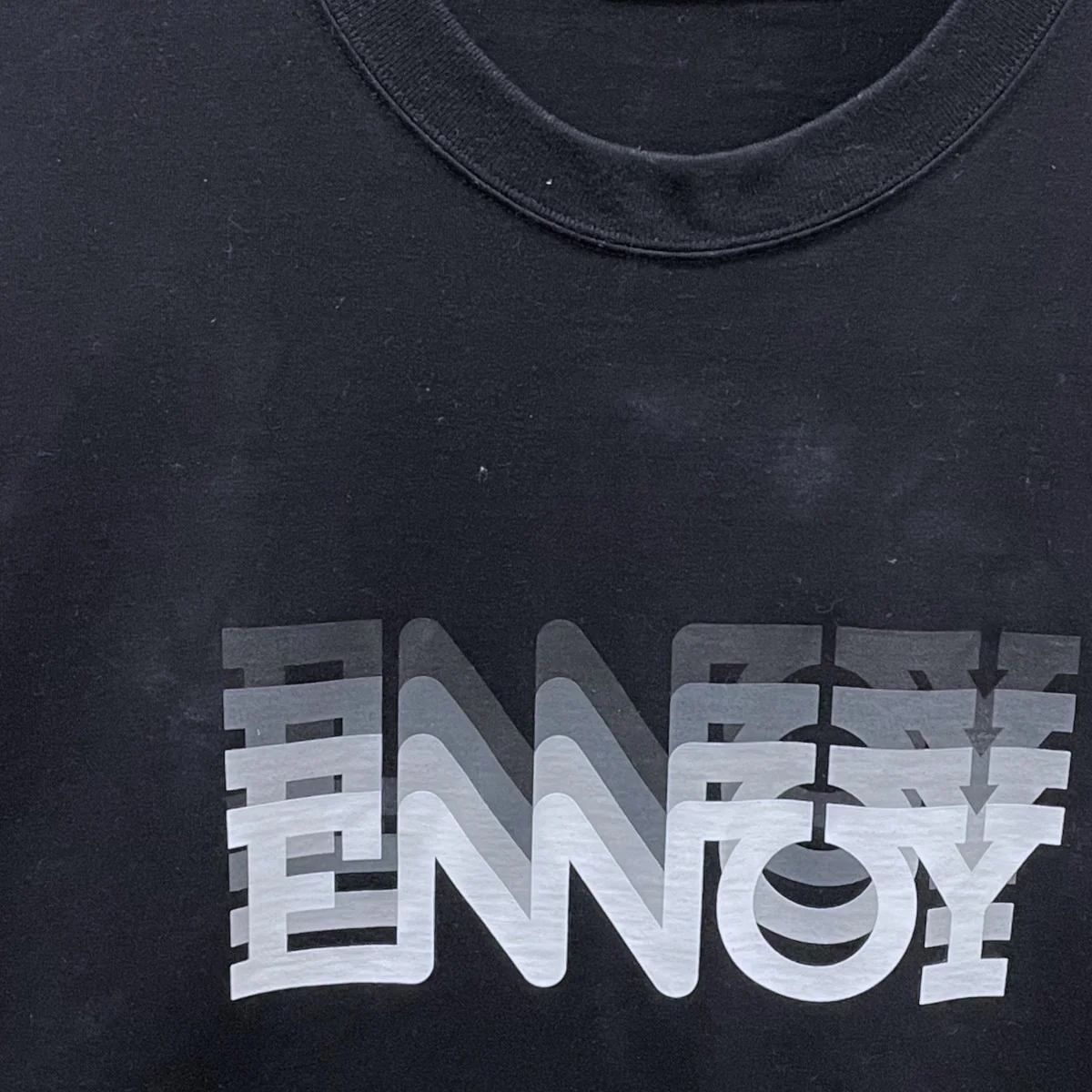 23SS ロゴプリントTシャツ Electric Logo Gradation T-Shirt エレクトリック ロゴ グラデーション ティーシャツ SS23BRENCT07NTL - Image 5