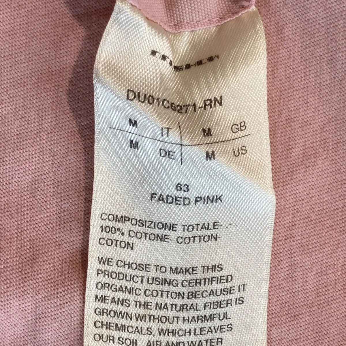 TシャツDU01C6271-RN - Image 5