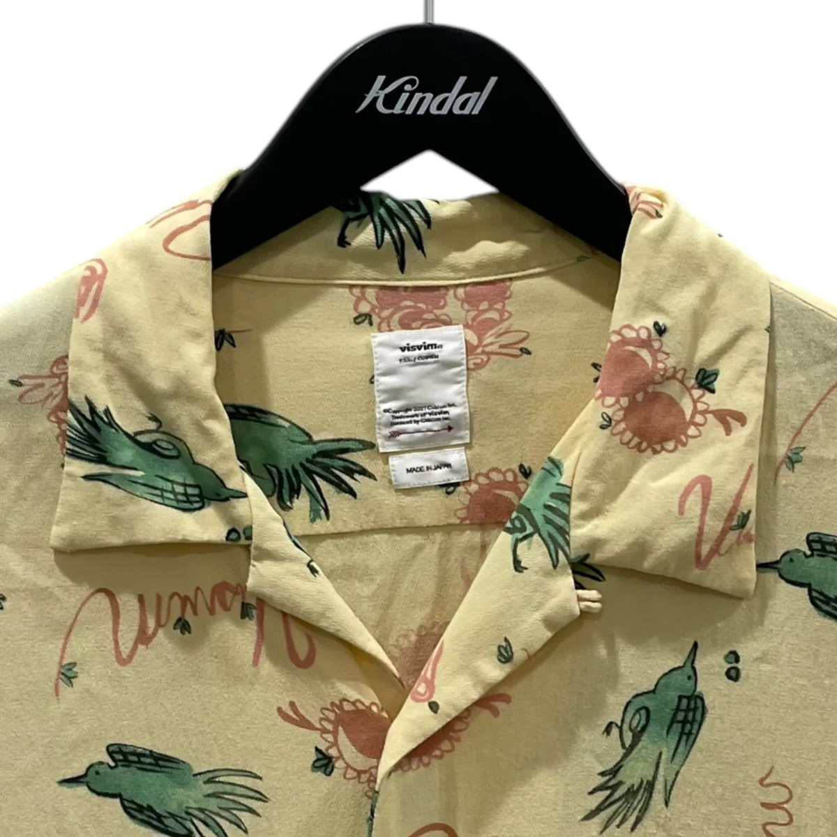22SS オープンカラー半袖シャツ WALLIS SHIRT S/S SUNNYBIRD ウォリスシャツ ショートスリーブ サニーバード 0122105011017 - Image 3