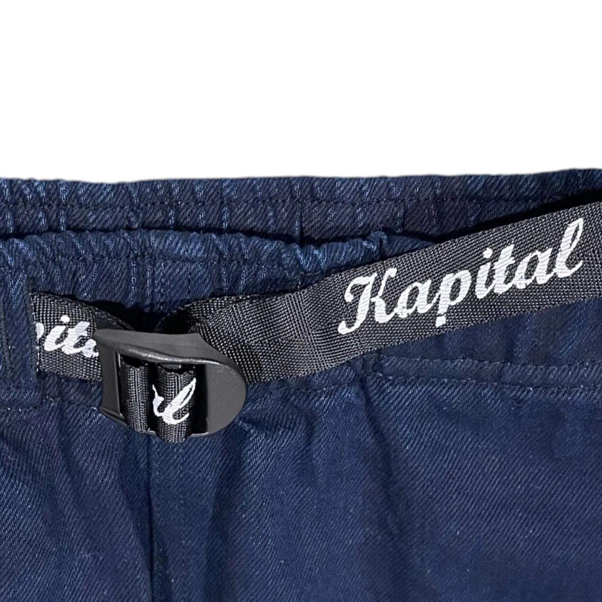 25SS 風呂敷刺繍デニムハーフパンツ 10oz IDG×IDG Denim Easy Shorts (Furoshiki Embroidery) K2503SP097 - Image 3