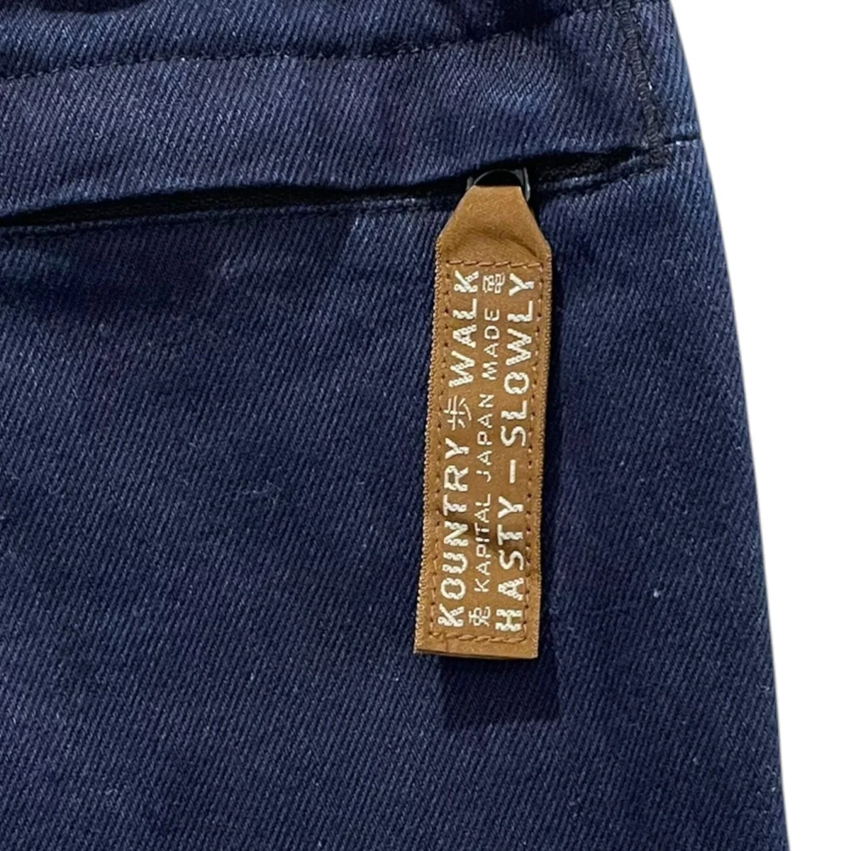 25SS 風呂敷刺繍デニムハーフパンツ 10oz IDG×IDG Denim Easy Shorts (Furoshiki Embroidery) K2503SP097 - Image 5