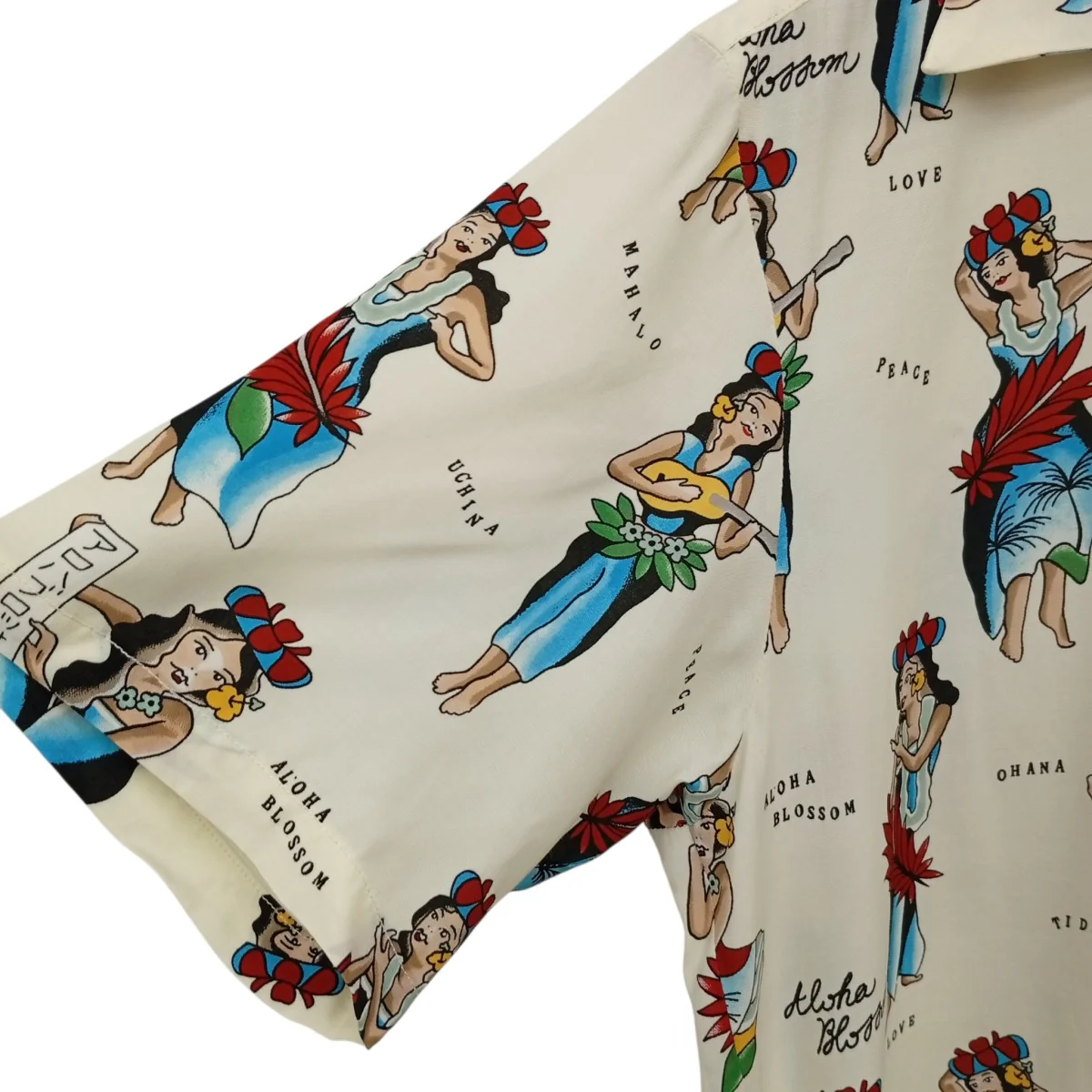 HULA GIRL SHORT SLEEVEアロハ半袖シャツ - Image 6