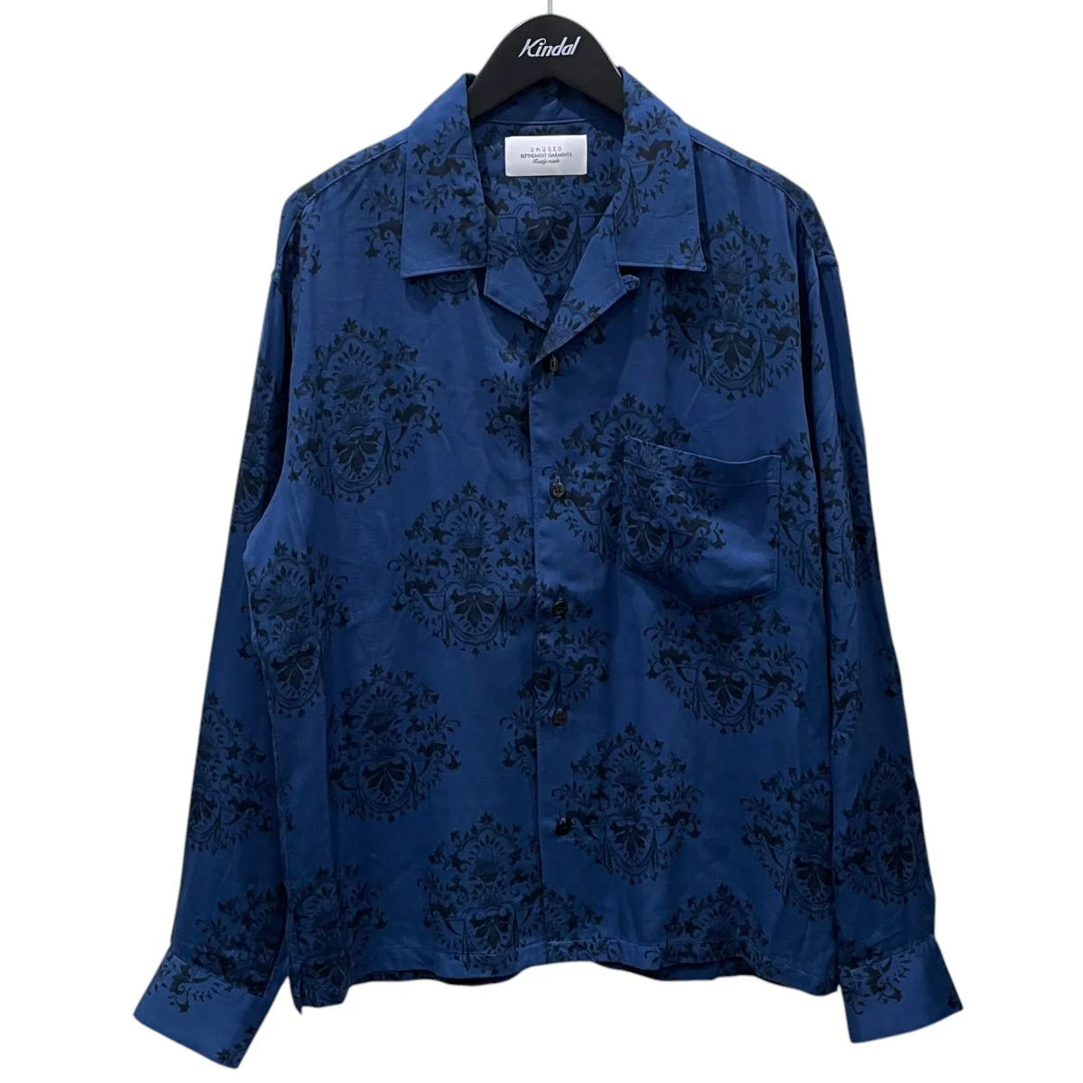 25SS オープンカラーシャツ Ornament long sleeve shirt オーナメント ロングスリーブシャツ US2501