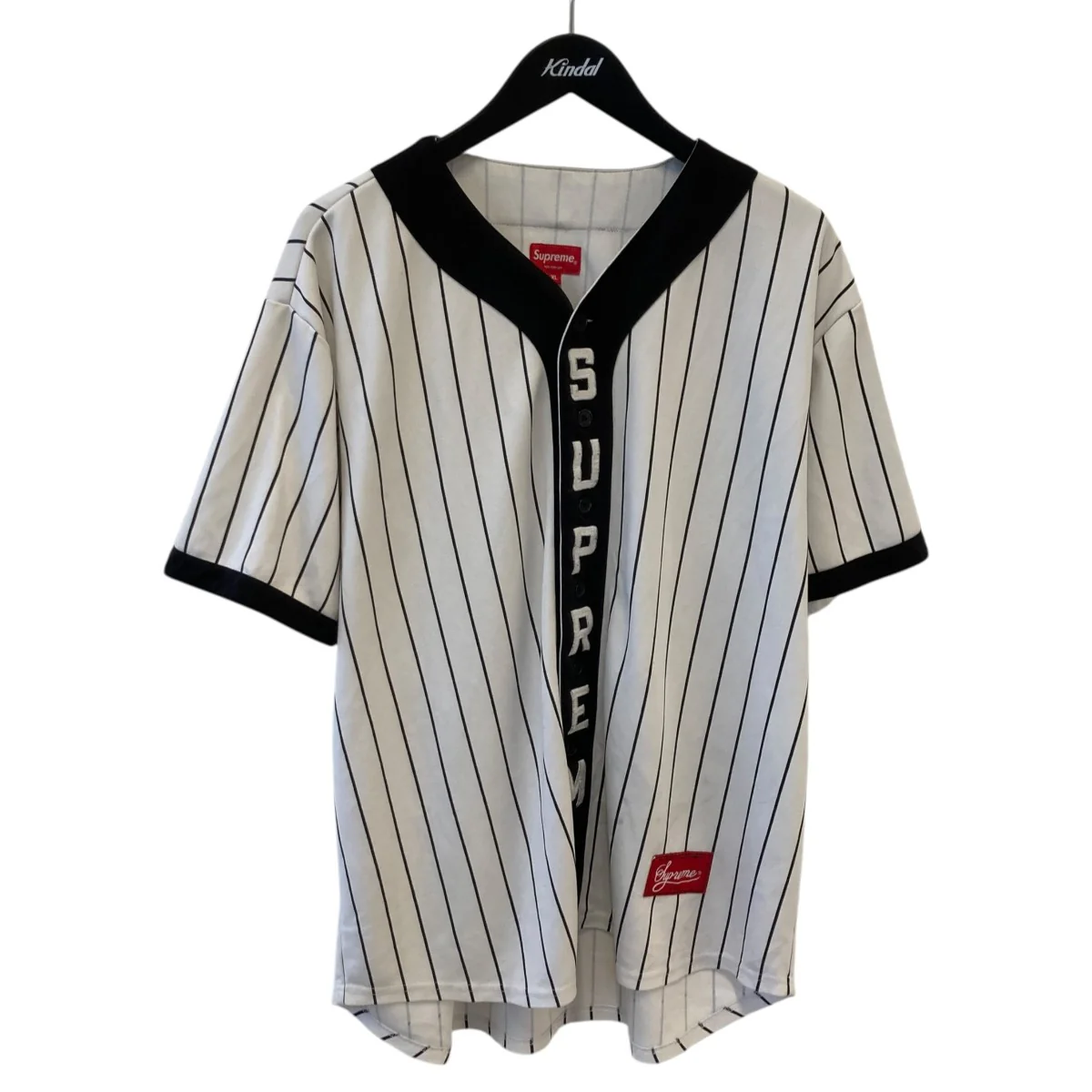 18AWVertical Logo Baseballベースボールシャツ