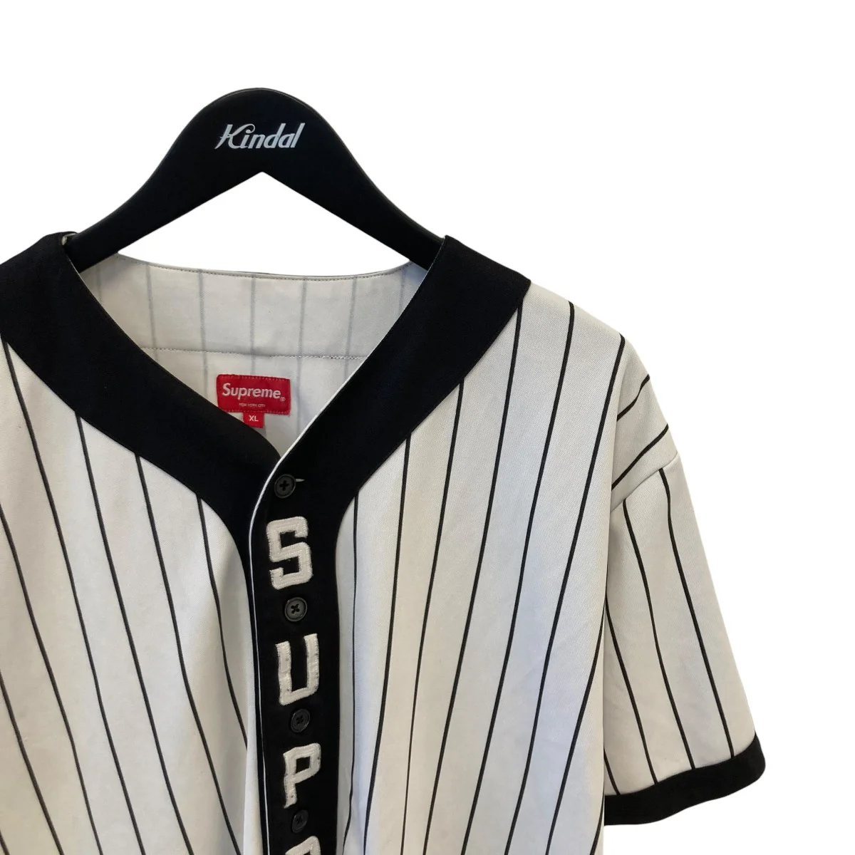 18AWVertical Logo Baseballベースボールシャツ - Image 3