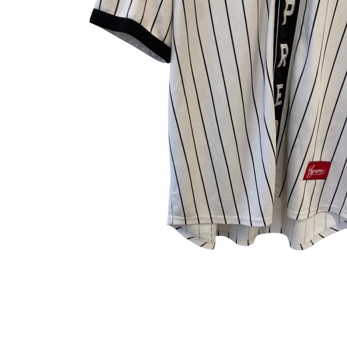 18AWVertical Logo Baseballベースボールシャツ - Image 4