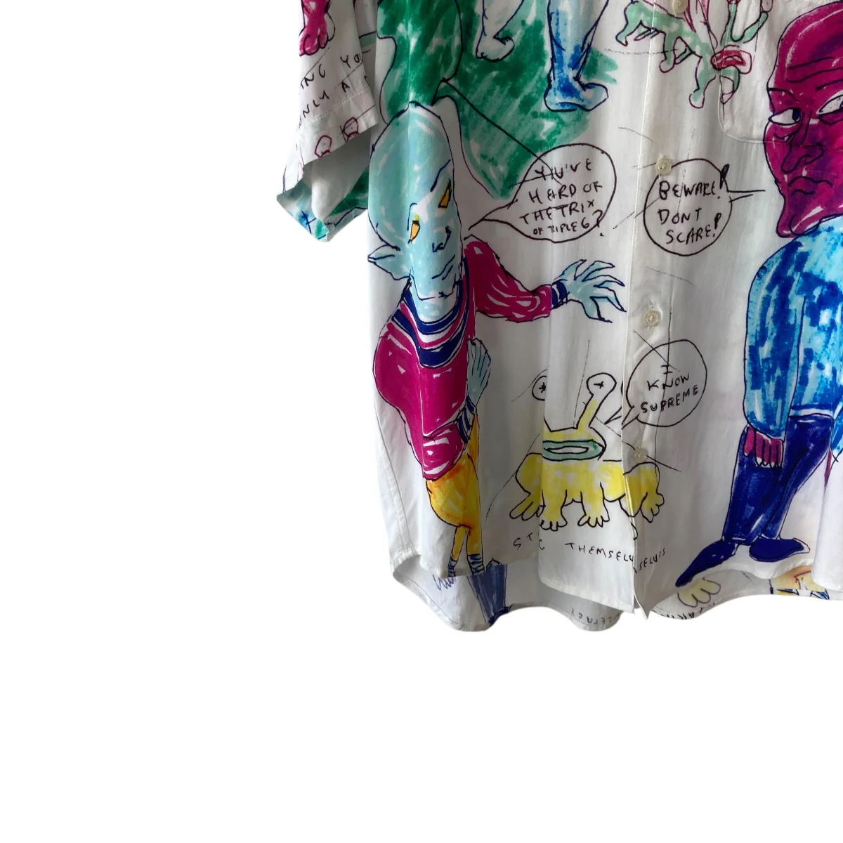 Daniel Johnston Rayon S/S Shirt半袖シャツ - Image 4