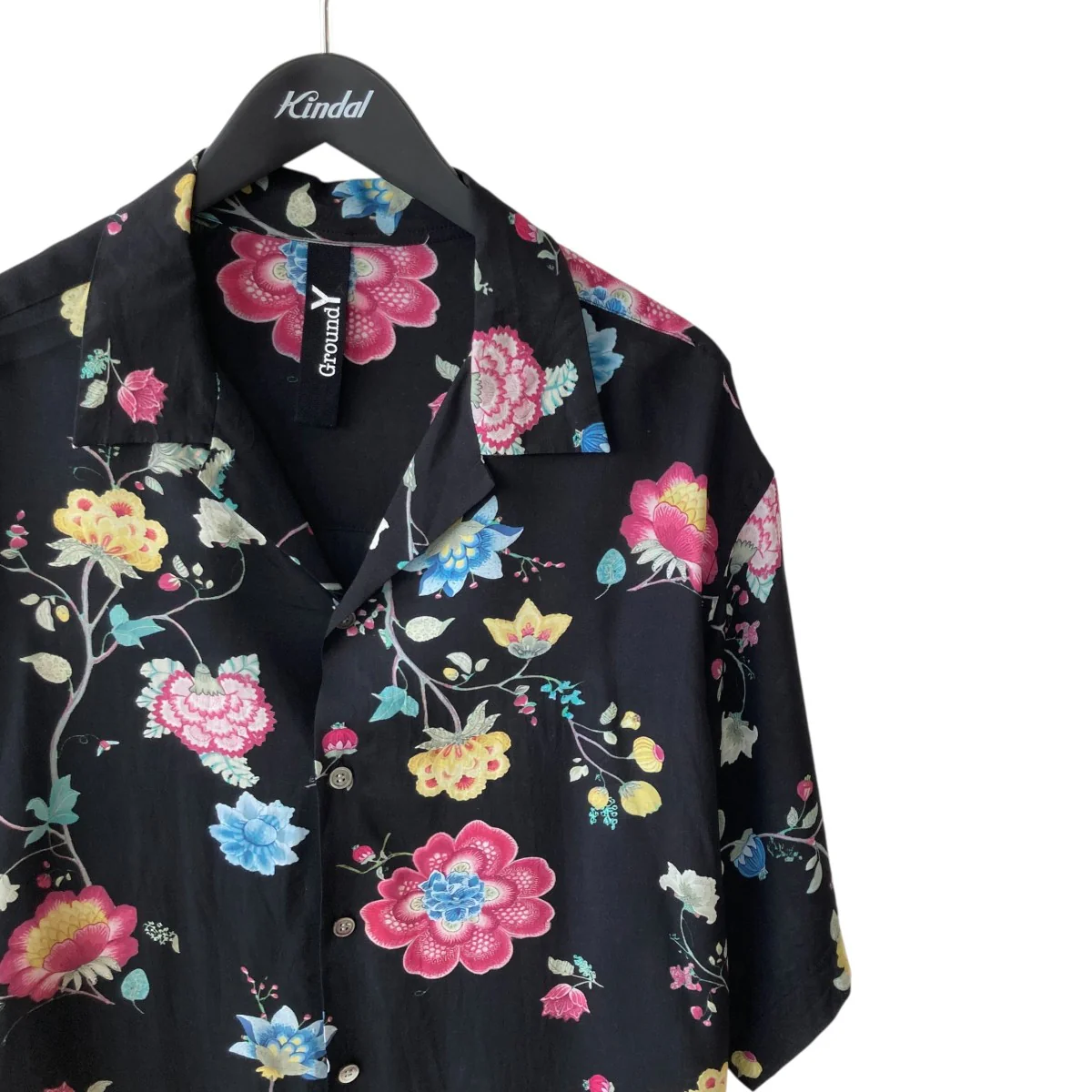 RAYON PRINT CHINESE FLOWER ALOHA SHIRT半袖シャツGP-B25-206 - Image 3