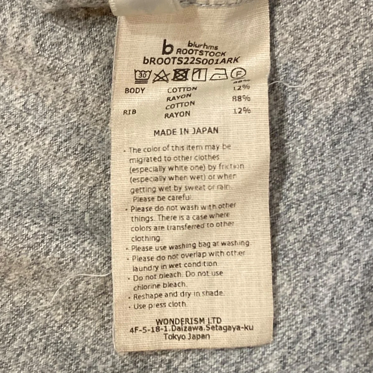 半袖TシャツbROOTS22S001ARK - Image 7