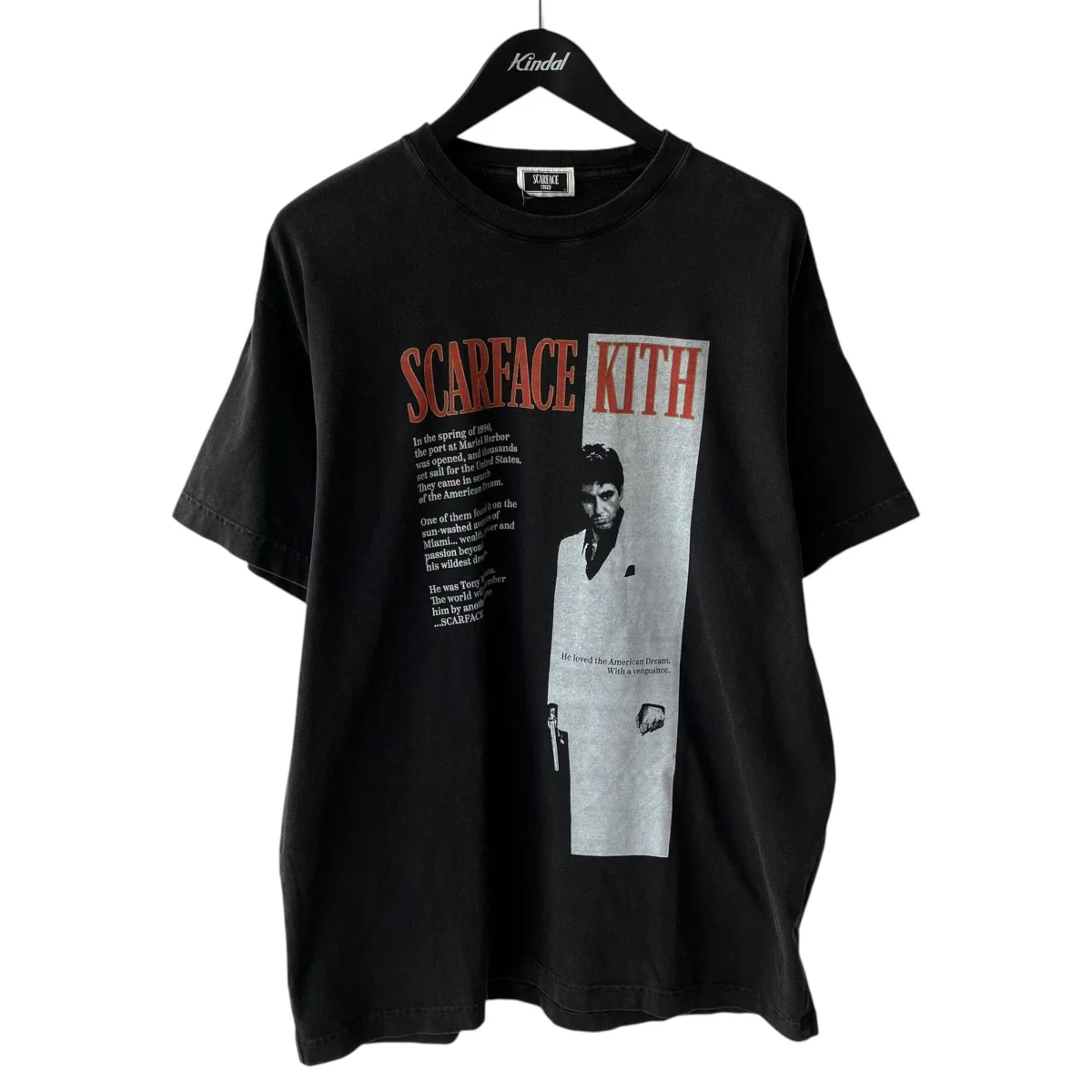 Scarface Film Poster Vintage Tee半袖TシャツKHM034171-001
